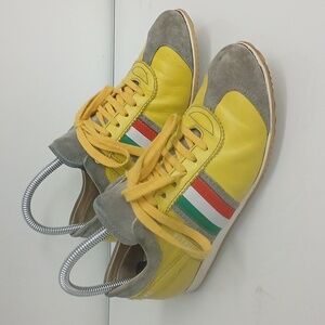 Dolce and Gabbana Vintage Leather Trainers Tennis Shoes